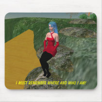 Who Am I Mousepad