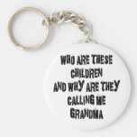 Who Are These Children Grandma Keychain