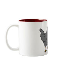 who are you calling chicken? coffee mug