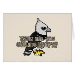 Who are you calling Harpy? Note Card