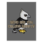 Who are you calling Harpy? Postcard