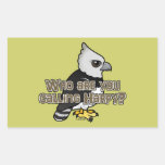 Who are you calling Harpy? Rectangle Sticker