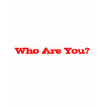 Who Are You? Congressman Etheridge t-shirts