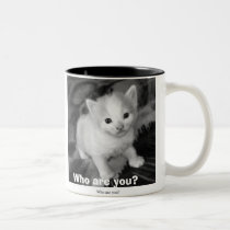 who are you, Who are you? mugs
