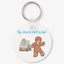 Who Ate The Trim Off My House? keychains by tshirtdart Who Ate The Trim Off My House? keychains