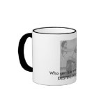 Who_can_blame_the_Fish Black Ringer Mug