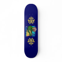 Who Da King? Louisiana Skateboard Deck