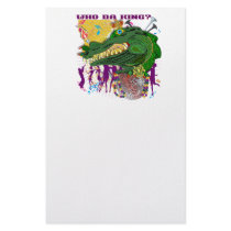 Who Da King? Louisiana Customized Stationery