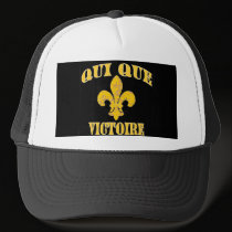 Who Dat French and Victory hats