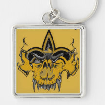 who dat keychain