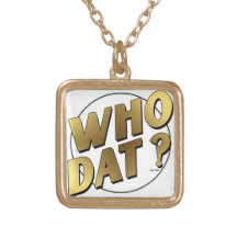 Who Dat? Necklace