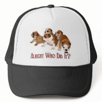 Who Did It Hat by RonniLeigh Who Did It Hat