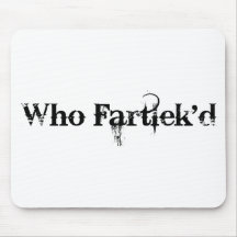 Who Fartlek'd? Mouse Pad