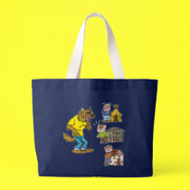 Wer befürchtet den großen Tyrann-Wolf? Tasche taschen