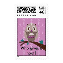 Who gives a hoot? Stamps