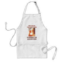 WHO HOLDS THE BABY'S HAND APRON