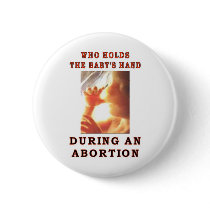 WHO HOLDS THE BABY'S HAND BUTTON