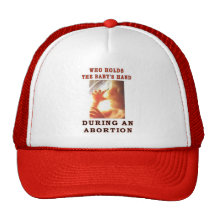 WHO HOLDS THE BABY'S HAND HATS