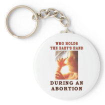 WHO HOLDS THE BABY'S HAND KEYCHAIN