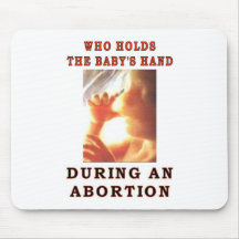 WHO HOLDS THE BABY'S HAND MOUSEPADS