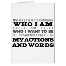 Who I Am Grey Cards