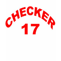 Who is Checker 17? t-shirts