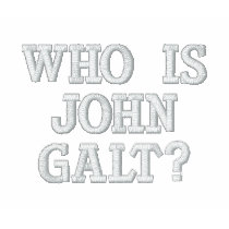 Who is John Galt? embroidered shirts
