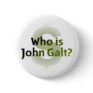 Who Is John Galt? Money Symbol button