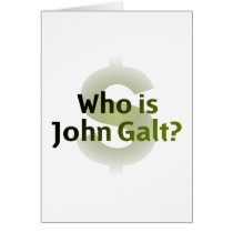 Who Is John Galt? Money Symbol cards by PreciousDesigns Who Is John Galt? Money Symbol cards