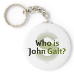 Who Is John Galt? Money Symbol Key Chains