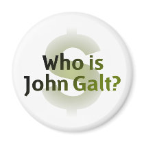 Who Is John Galt? Money Symbol magnets by PreciousDesigns Who Is John Galt? Money Symbol magnets