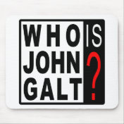 Who Is John Galt? mouse pad