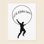 Who Is John Galt? postcard