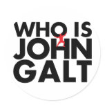 Who is John Galt Sticker