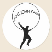 Who Is John Galt? sticker
