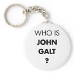 Who Is John Galt? The Question Key Chain
