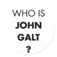 Who Is John Galt? The Question sticker