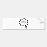 WHO IS JOHN GALT? Thought Cloud Bumper Stickers