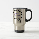 WHO IS JOHN GALT? Thought Cloud Coffee Mug