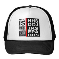 Who is Running Our Country? Trucker Hat