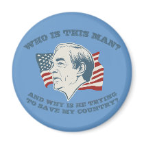 Who is This Man? Ron Paul Magnet