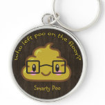 Who left "smarty" poo on the floor? keychains