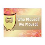 Who Moved? postcards