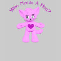 Who Needs A Hug Kitty Cat Toon T-Shirt
