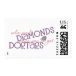 Who Needs Diamonds postage