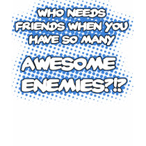 Who Needs Friends...Ladies Spaghetti Top t-shirts by corrosivetees Who Needs Friends...Ladies Spaghetti Top t-shirts
