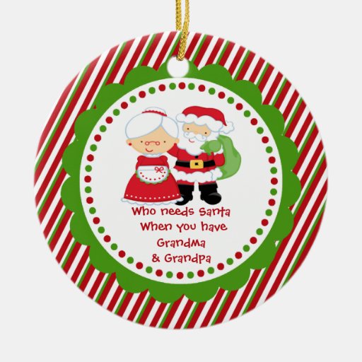 who needs santa grandma grandpa christmas double sided who needs santa grandma grandpa christmas double sided