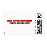 Who Needs Therapists T postage