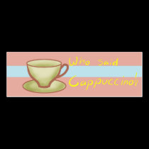 who said cappuccino - Bookmark profile cards