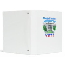 Who Should Live Here White House 3 Ring Binder